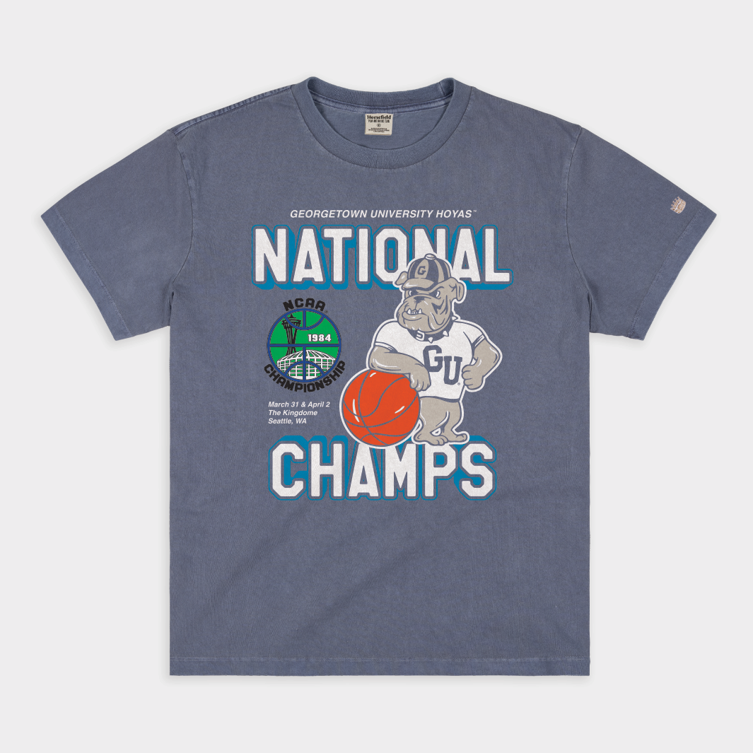 Georgetown Basketball 1984 National Championship Tee