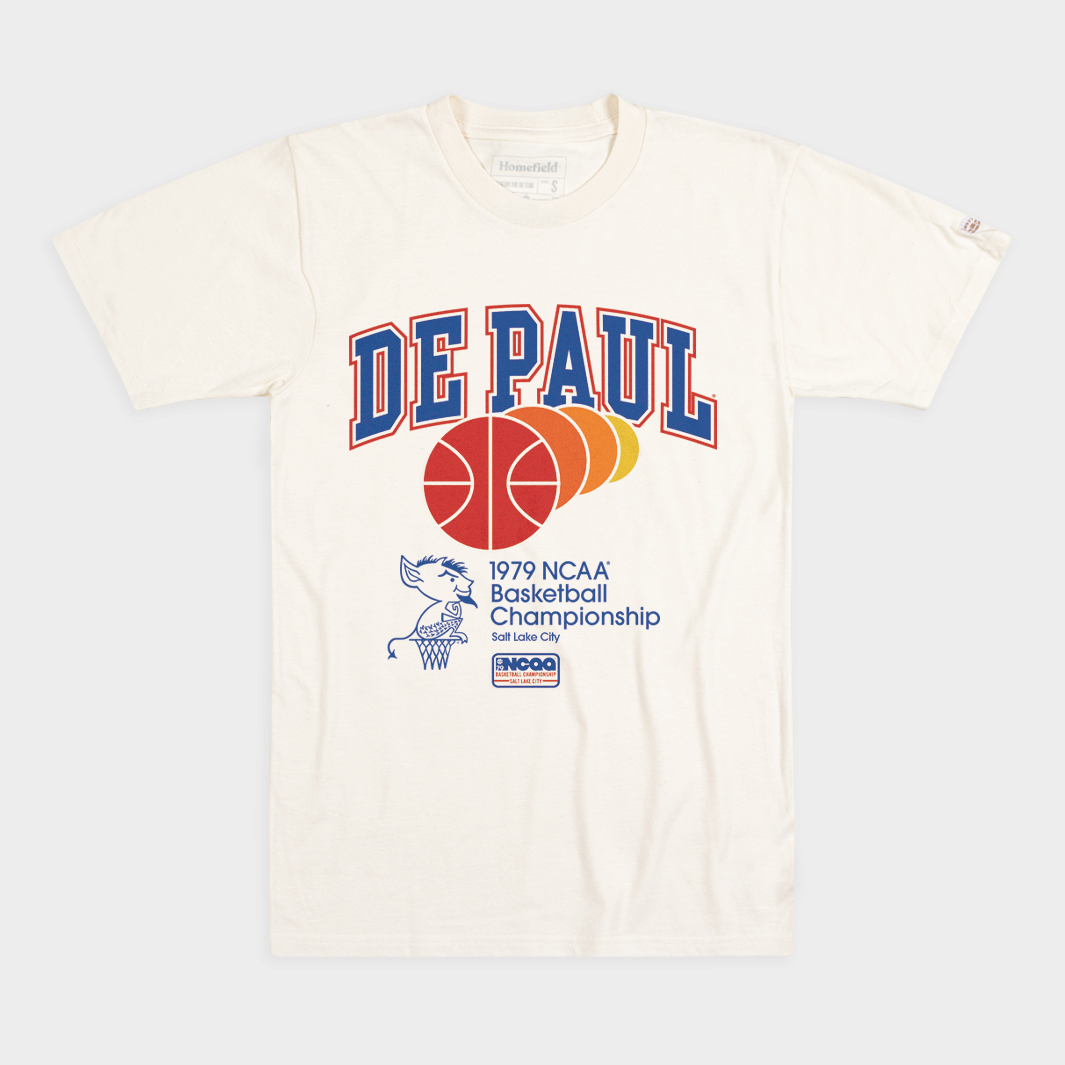 DePaul Blue Demons Basketball 1979 NCAA Final Four Tee