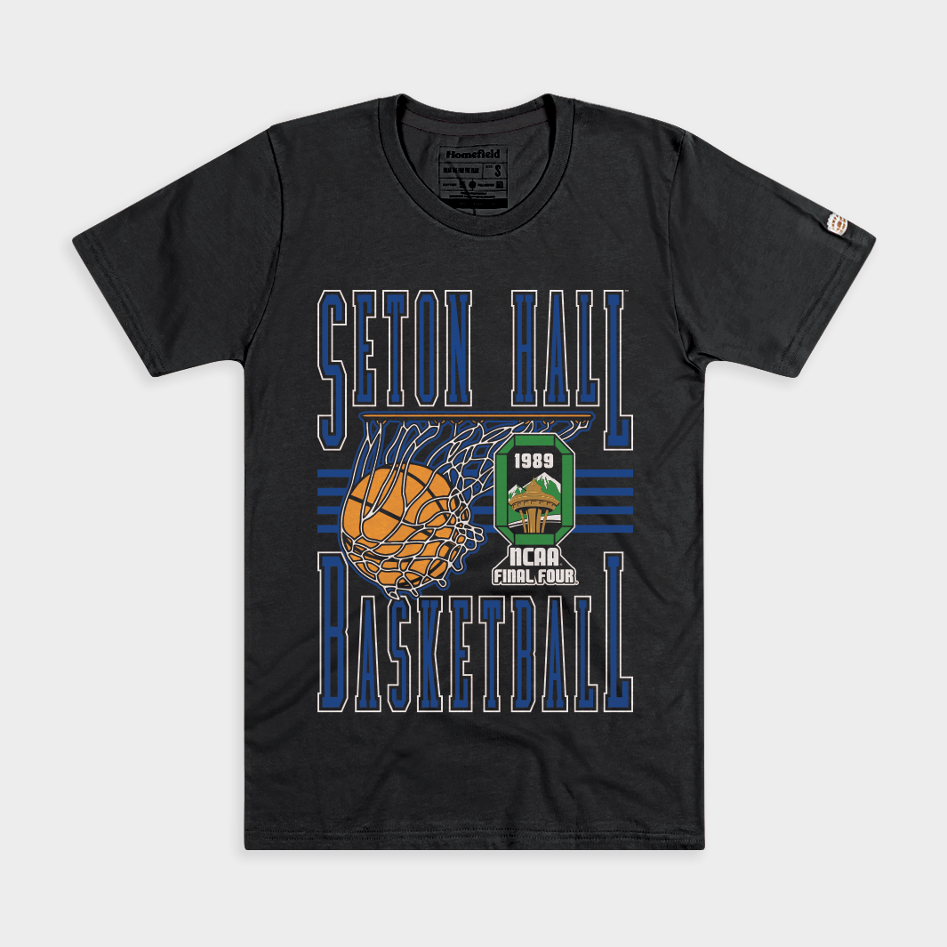 Seton Hall Men's Basketball 1989 NCAA Final Four Tee