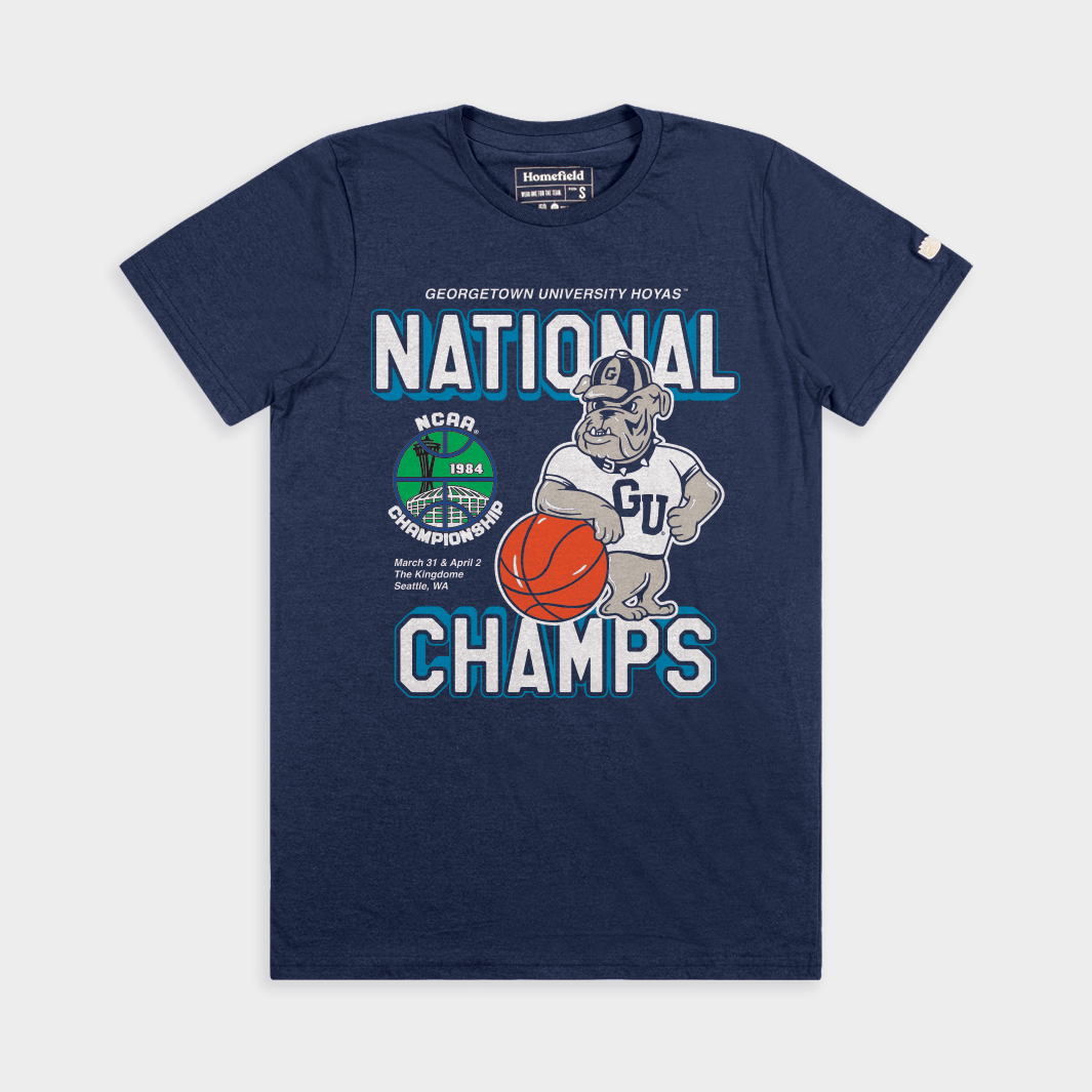 Georgetown Basketball 1984 National Championship Tee