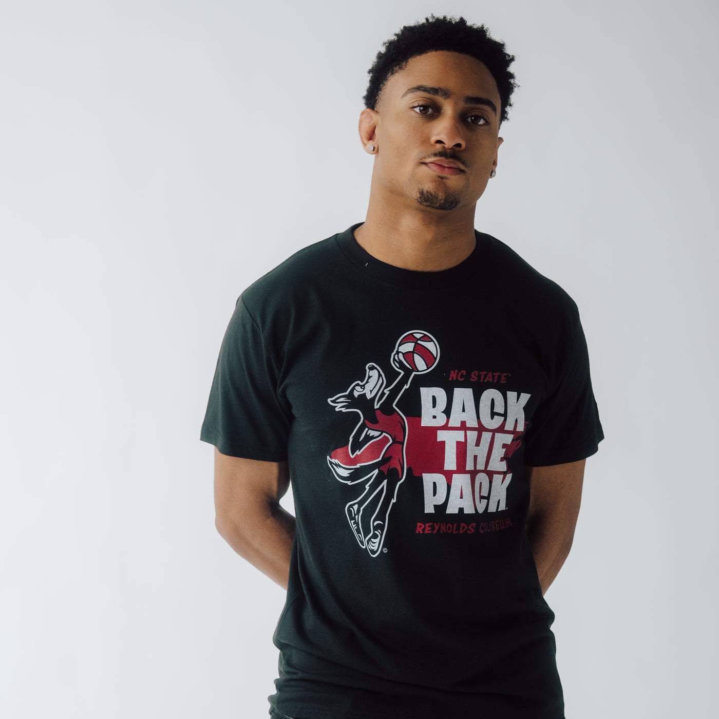 NC State Basketball "Back the Pack" Tee