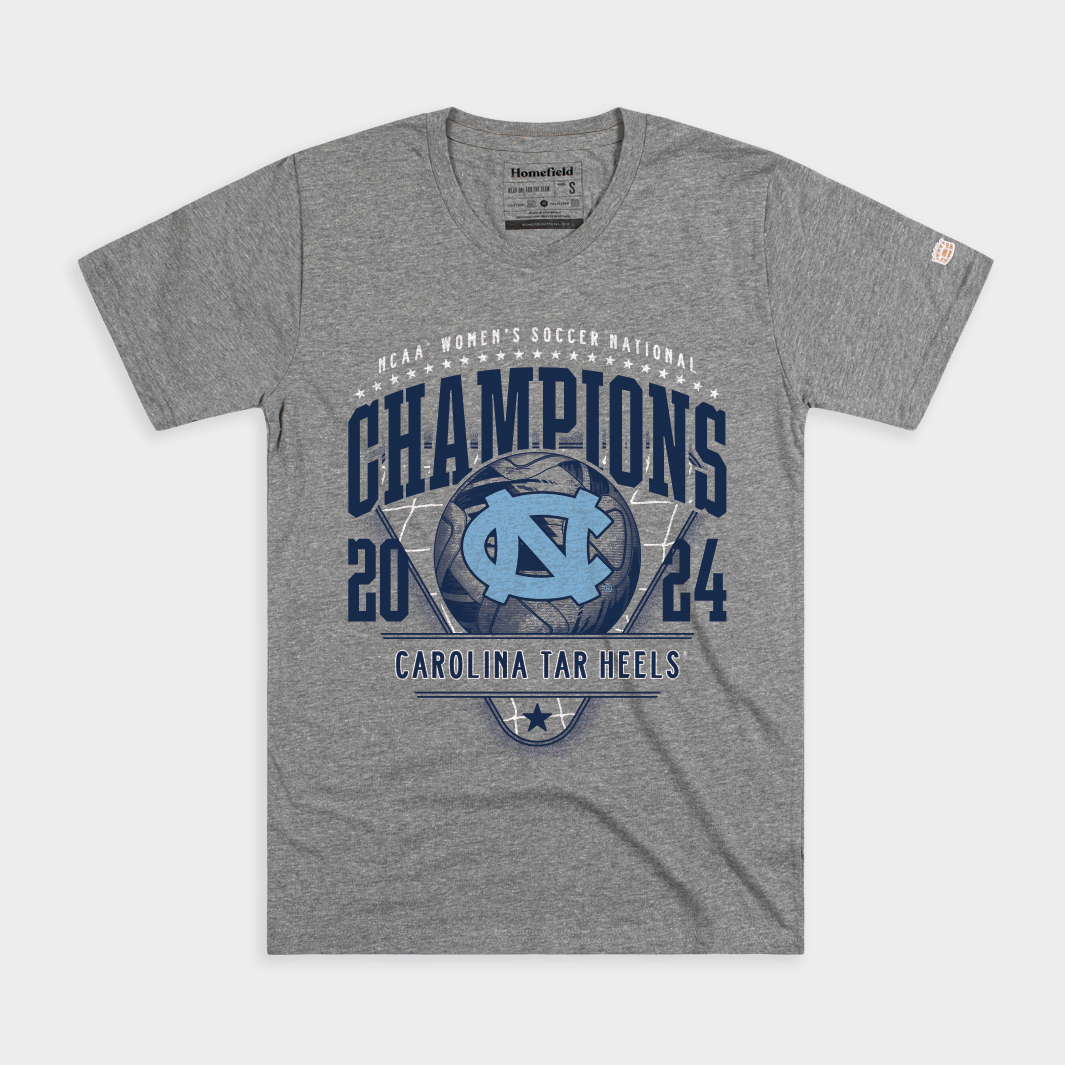 UNC Women's Soccer 2024 National Champs Tee