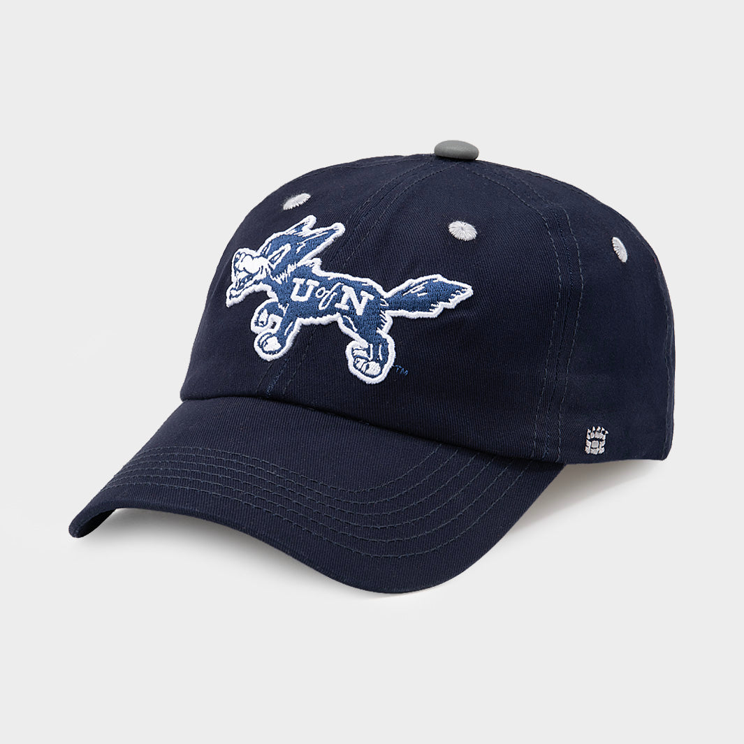 Nevada Wolf Pack Vintage U of N Logo Dad Hat