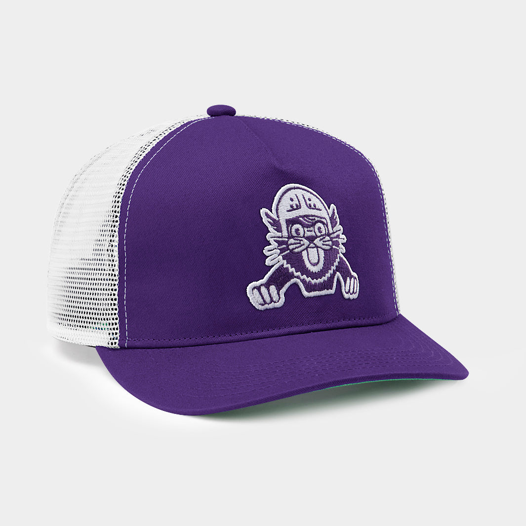 Northwestern Wildcats Retro Logo Trucker Hat