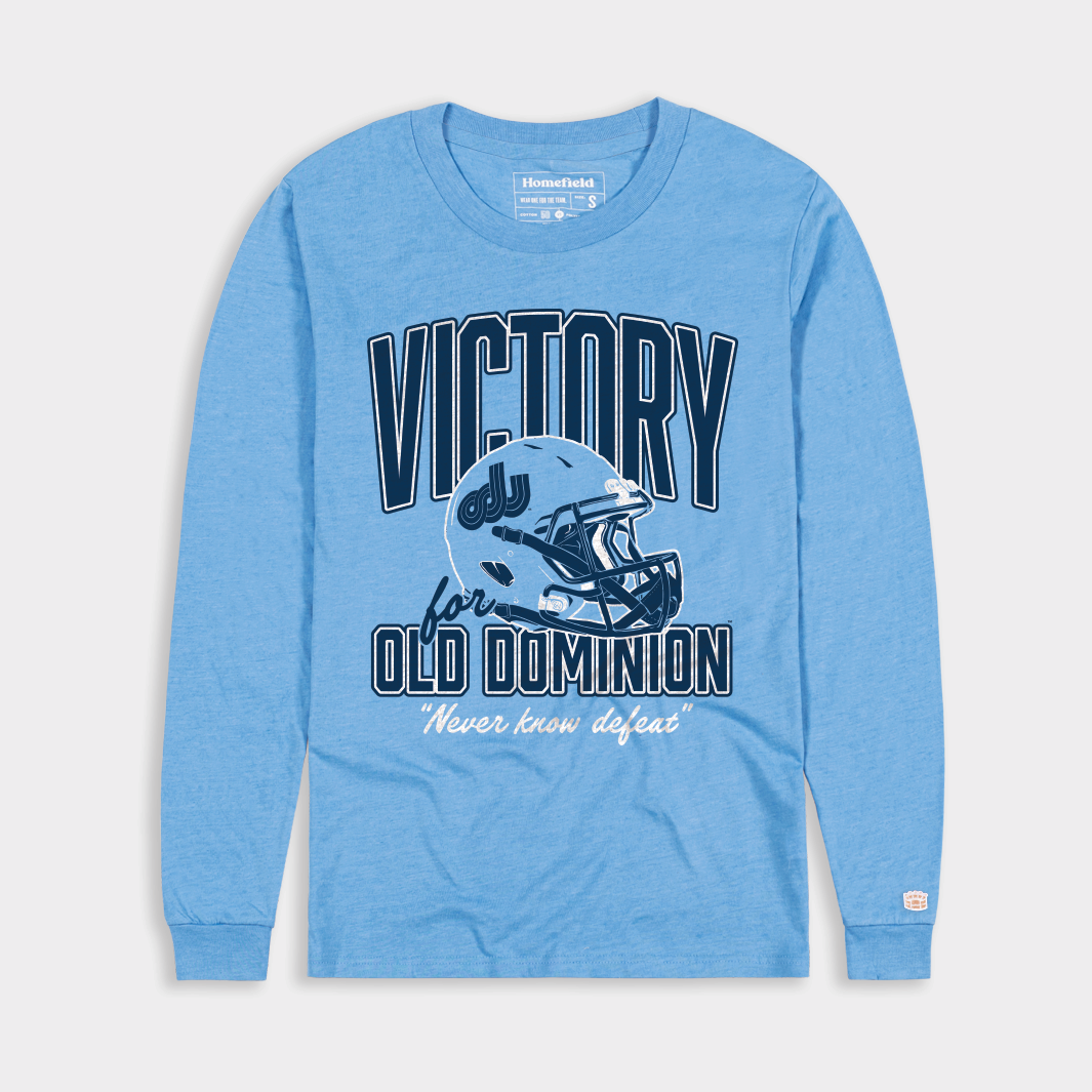 Old Dominion Football Victory Helmet Long Sleeve