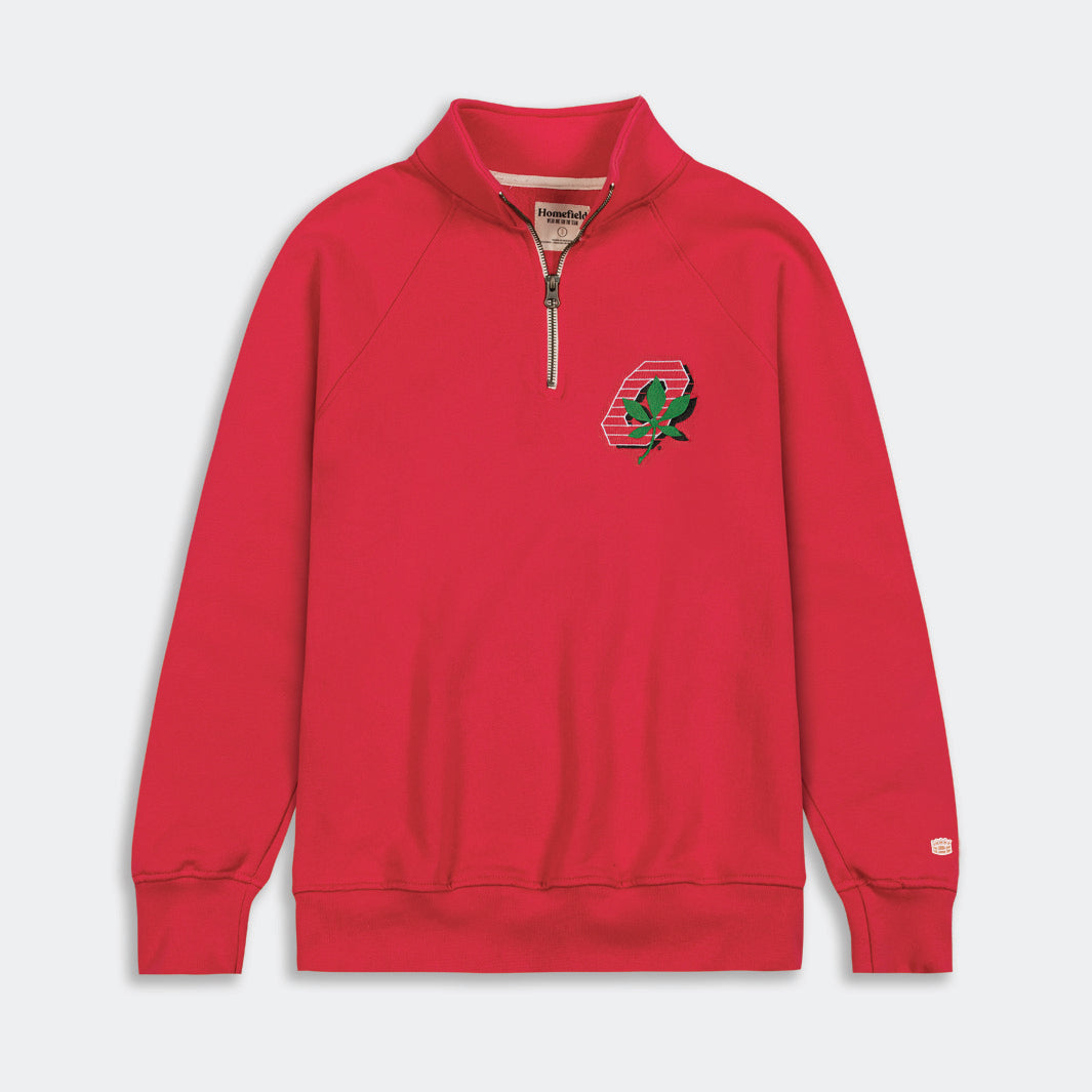 Ohio State Retro Sprinting "O" Quarter Zip