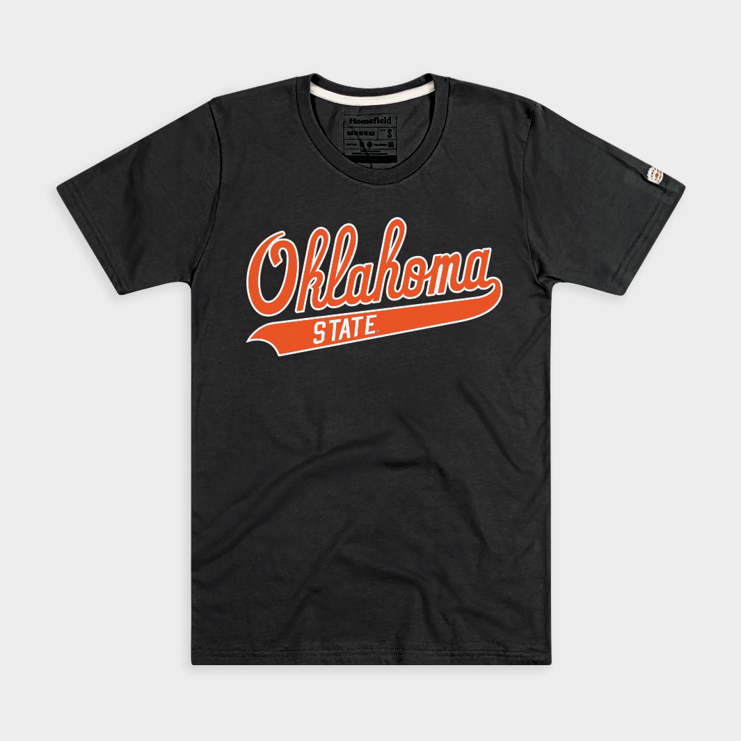 Oklahoma State Script Tee