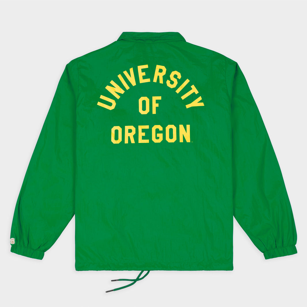 Oregon Ducks Vintage Logo Coaches Jacket