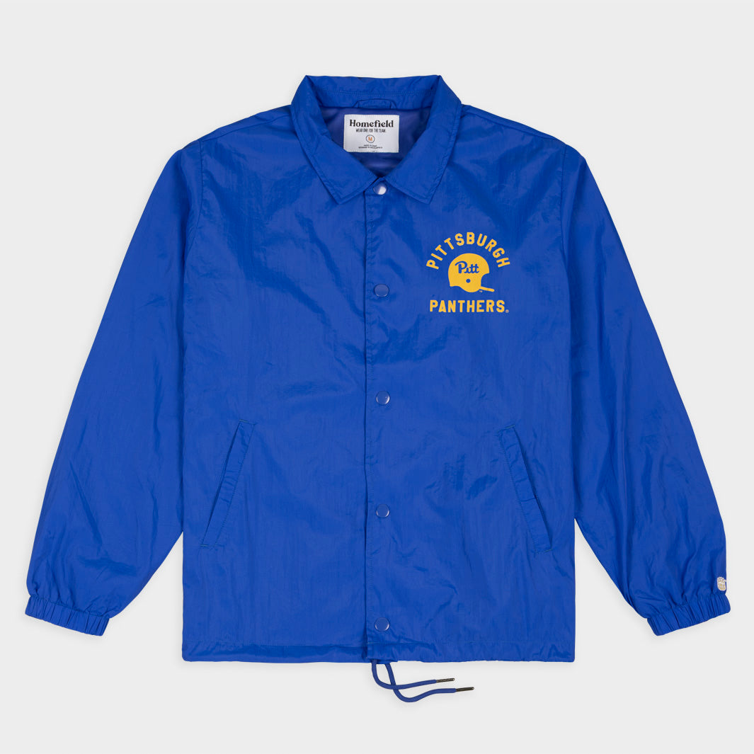 Pitt Panthers Football Helmet Retro Coaches Jacket