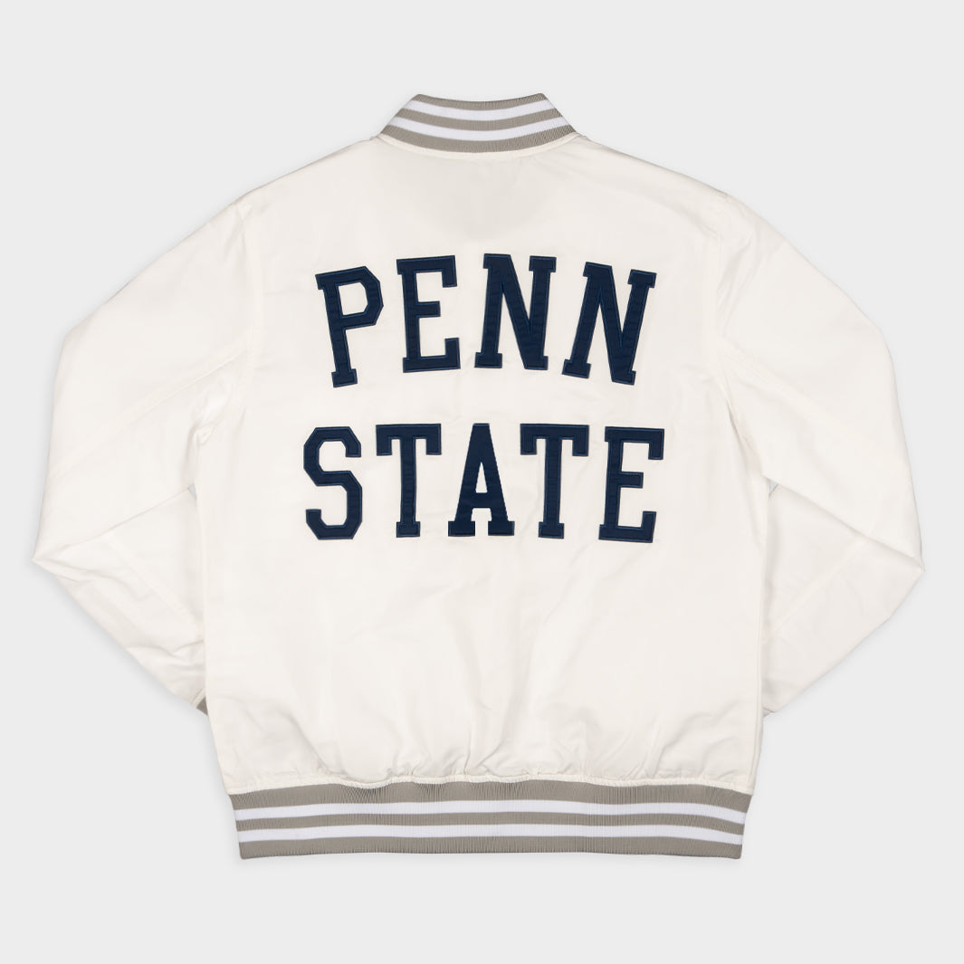 Penn State Nittany Lions White Out Bomber Jacket