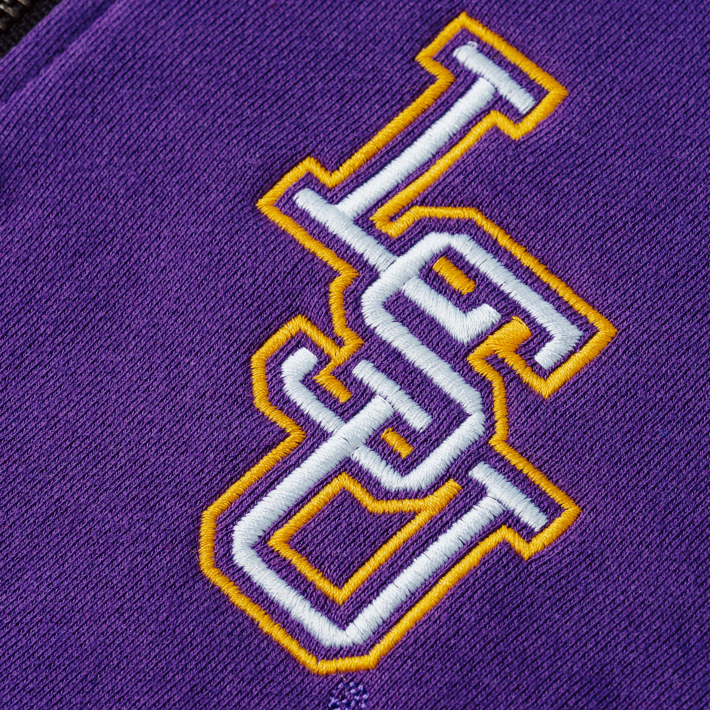 LSU Tigers Interlocked Logo Quarter Zip