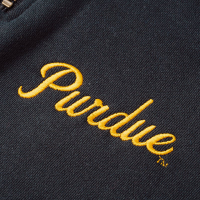 Purdue Boilermakers Script Retro Quarter Zip