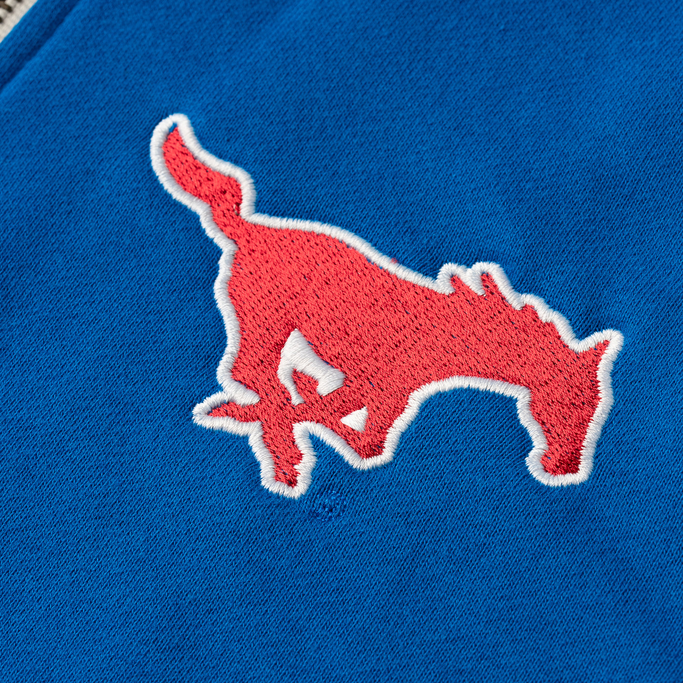 SMU Mustangs Classic Logo Quarter Zip