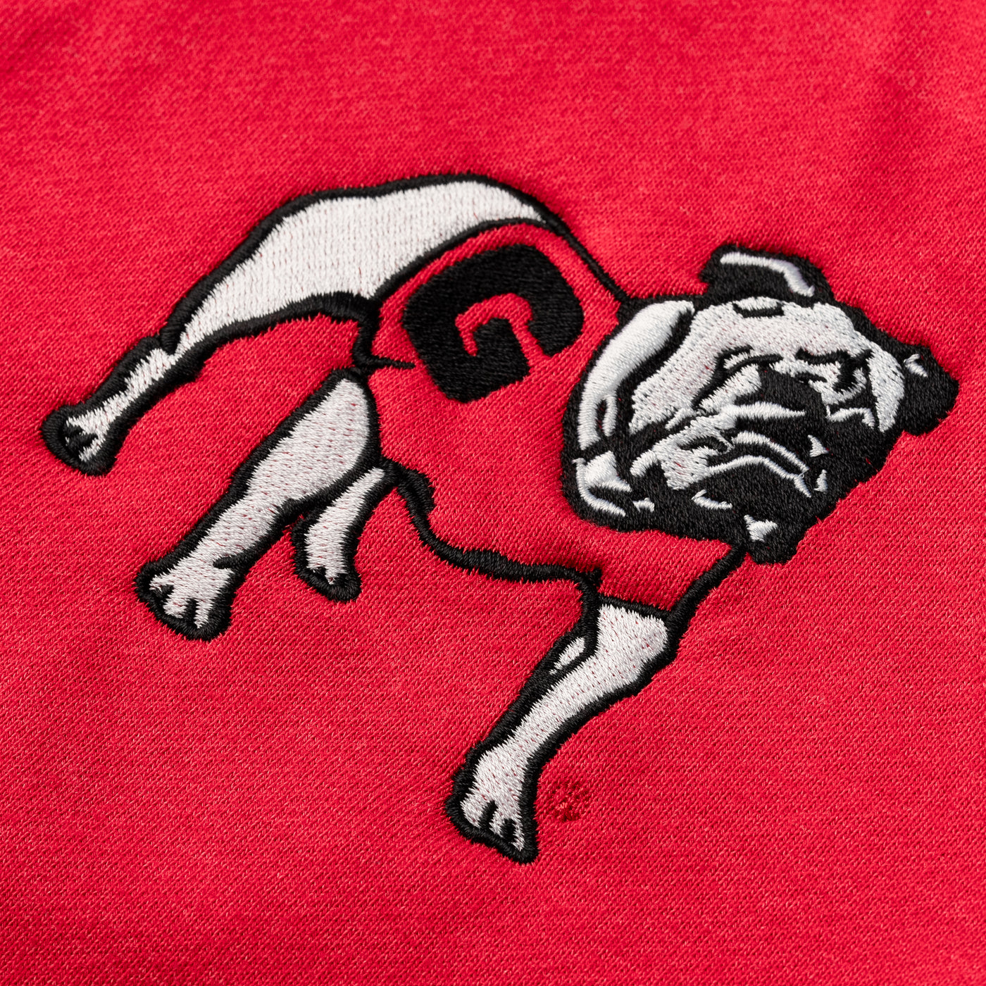 Georgia Bulldogs Retro Logo Quarter Zip