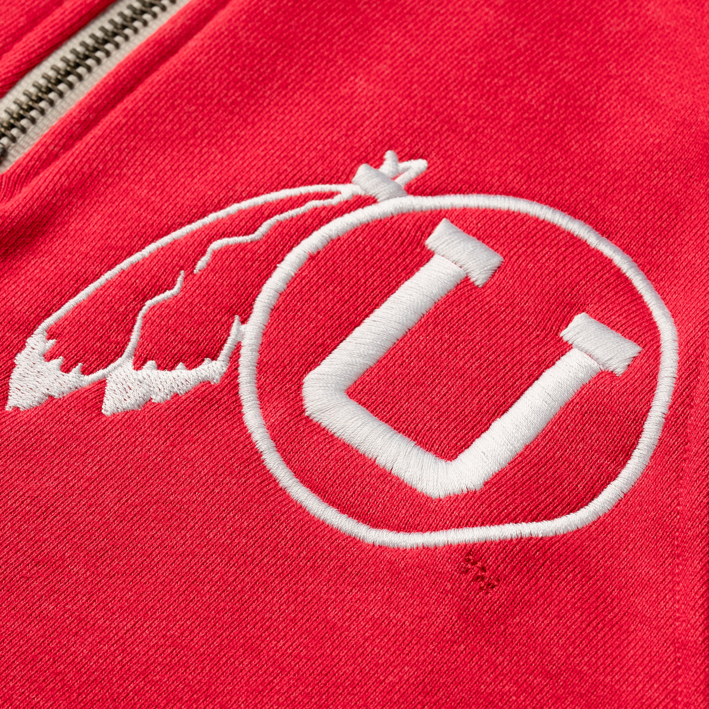 Utah Drum and Feather Logo Quarter Zip