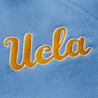 UCLA Script Logo Quarter Zip