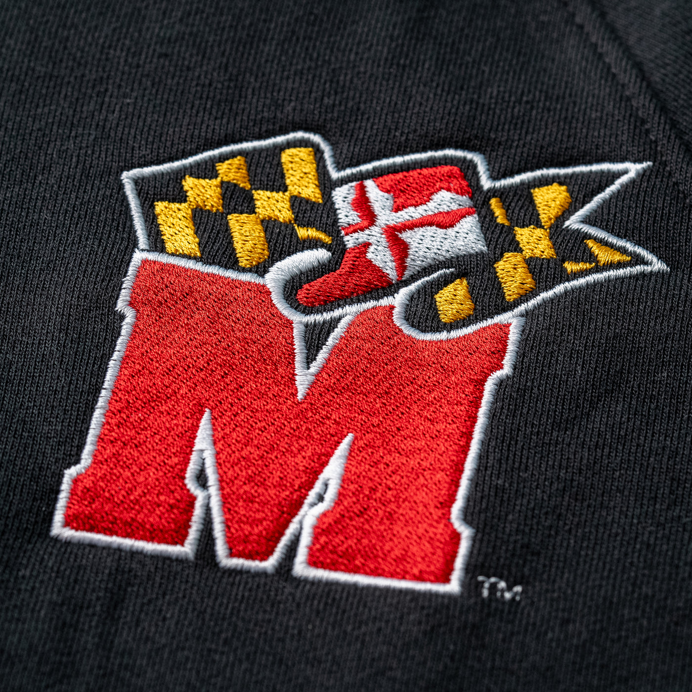 Maryland Terrapins State Flag Logo Quarter Zip