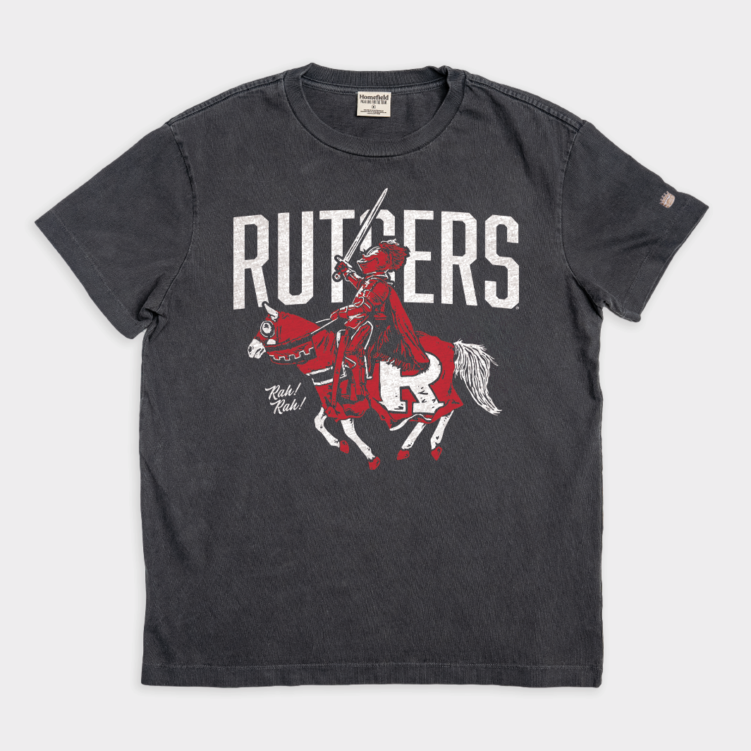 Black Rutgers Knights Tee