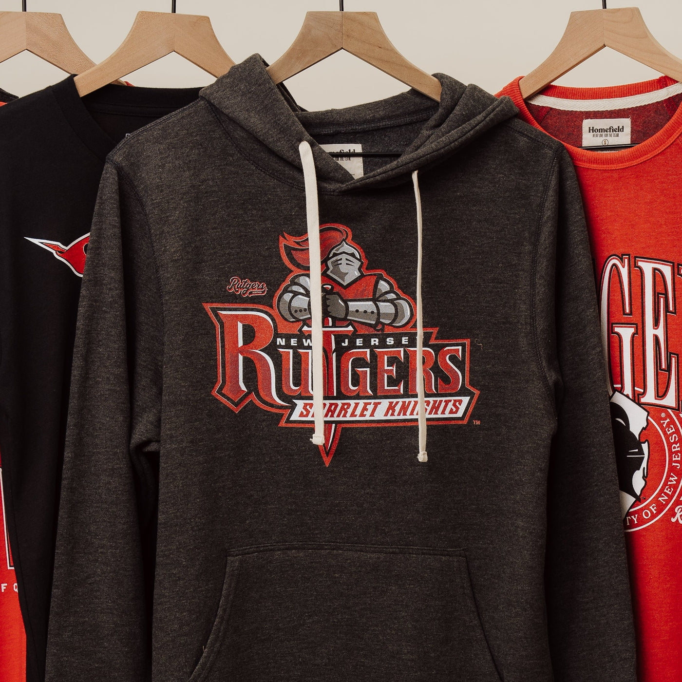 Retro Rutgers Scarlet Knights 1997 Logo Hoodie