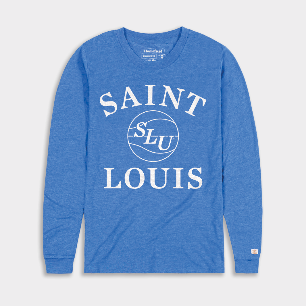 Saint Louis Billikens Basketball Logo Long Sleeve