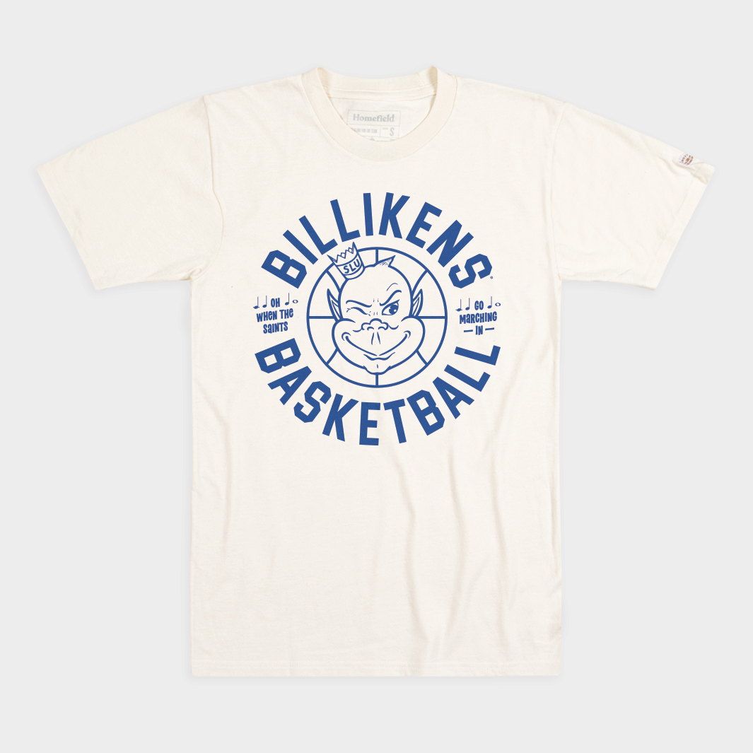 Saint Louis Billikens Basketball Saints Retro Tee