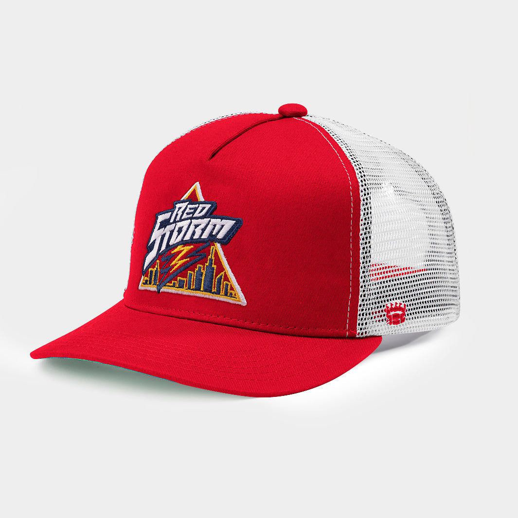 St. John's Red Storm Retro Logo Trucker Hat