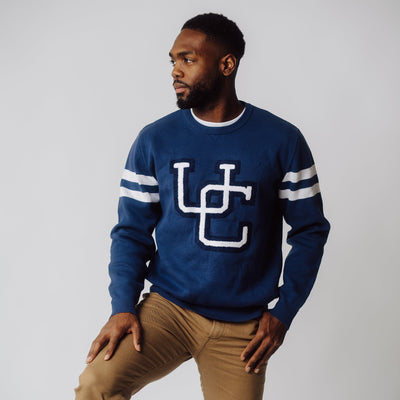 UConn Huskies Vintage "UC" Logo Knit Sweater