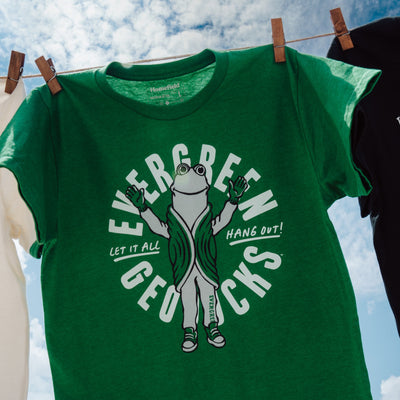 Evergreen State Geoducks "Let It All Hang Out" Tee