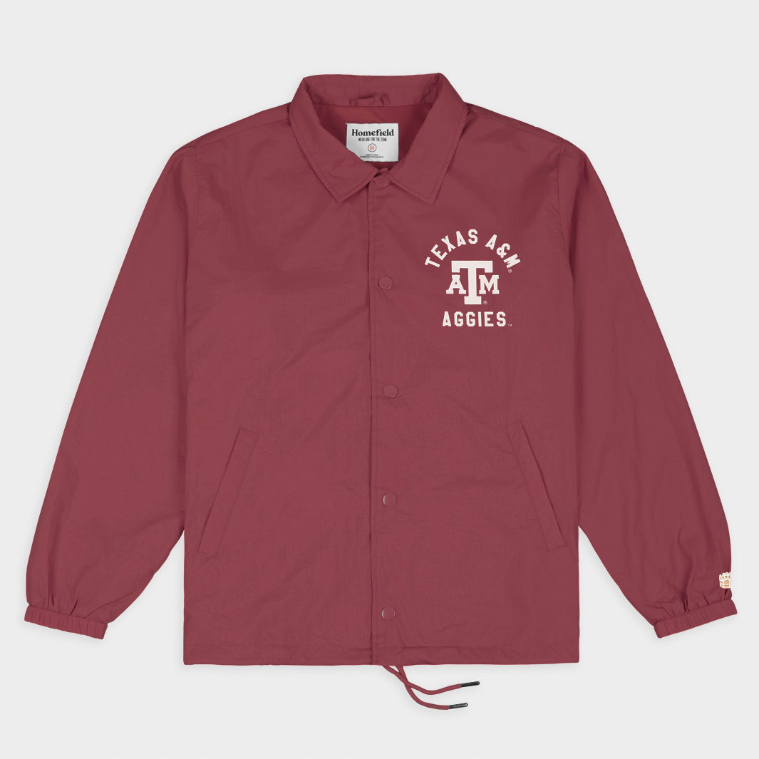 Texas A&M Aggies Classic Monogram Coaches Jacket