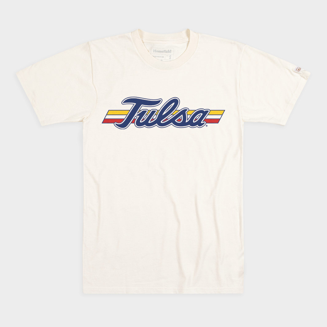 Tulsa Golden Hurricane '80s Logo Tee