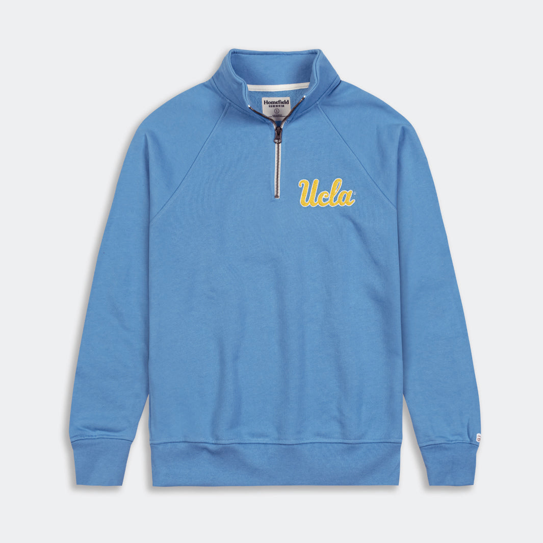 UCLA Script Logo Quarter Zip