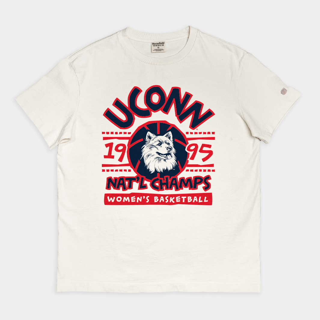 UConn Women's Basketball 1995 Nat'l Champs Heavyweight Tee | Homefield