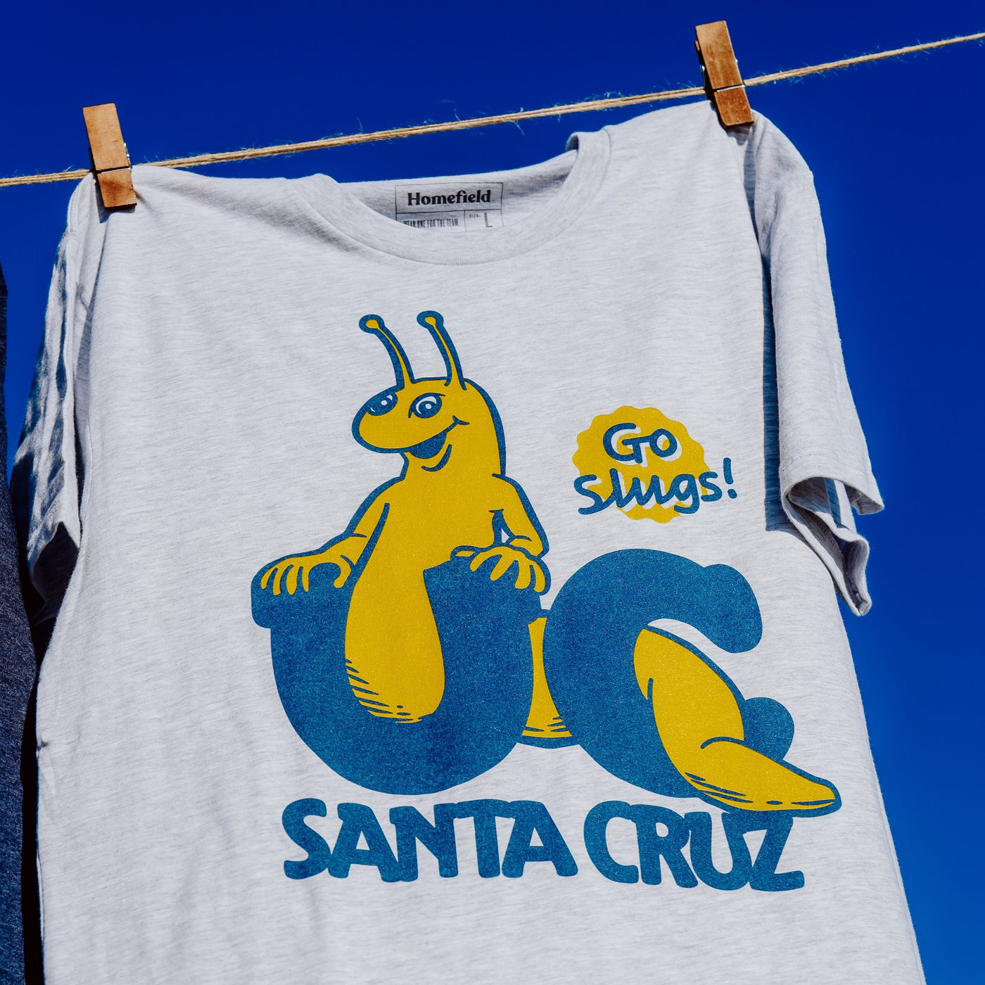 UC Santa Cruz Retro Banana Slugs Logo Tee