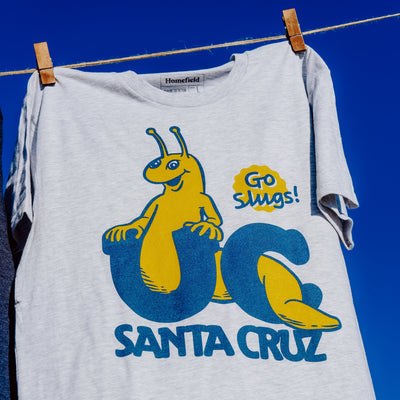 UC Santa Cruz Retro Banana Slugs Logo Tee