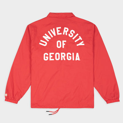 Georgia Bulldogs Football Classic Helmet Coaches Jacket