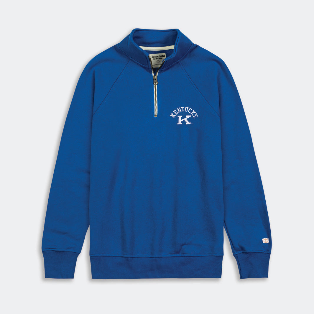 Kentucky Wildcats Throwback Logo Quarter Zip