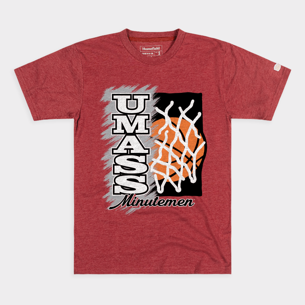 UMass Minutemen Basketball Retro Tee