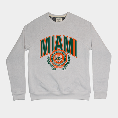 Vintage Miami Hurricanes Sweatshirt Crewneck Size Large Green NCAA –  Throwback Vault