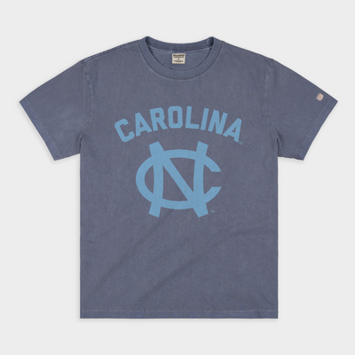 UNC Retro Lockup Logo Vintage Heavyweight Tee