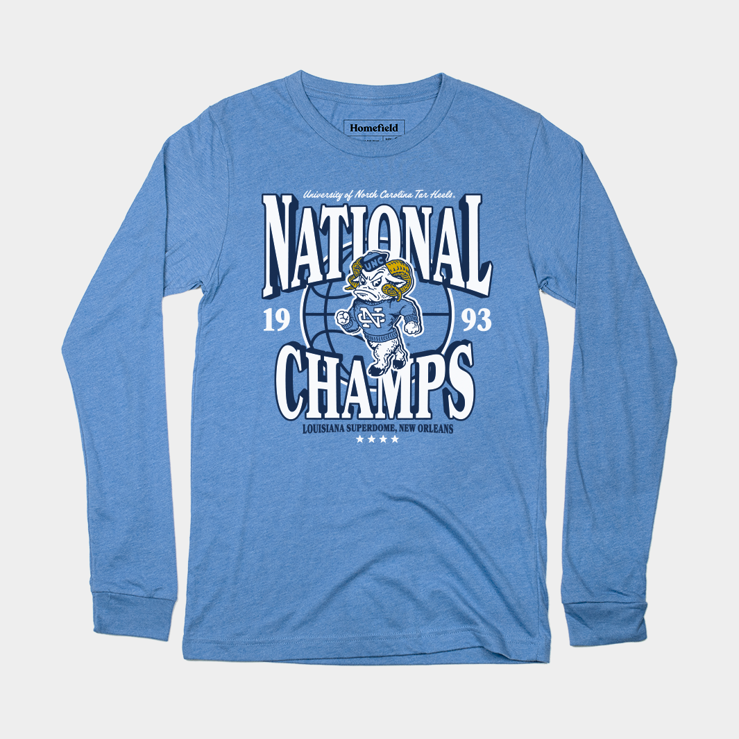 UNC Basketball 1993 Champs Long Sleeve | Homefield