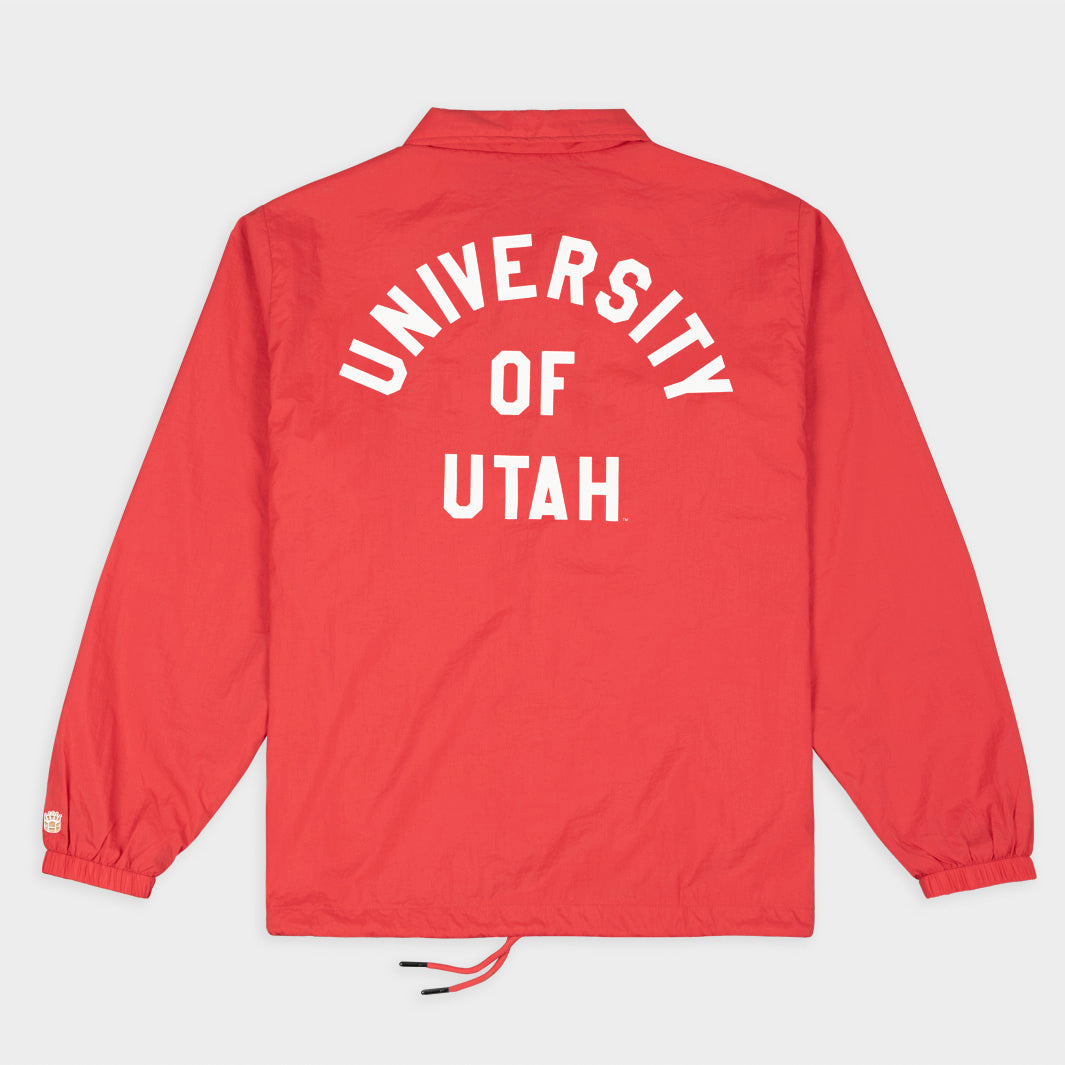 Utah Utes Interlocked "UU" Vintage Coaches Jacket