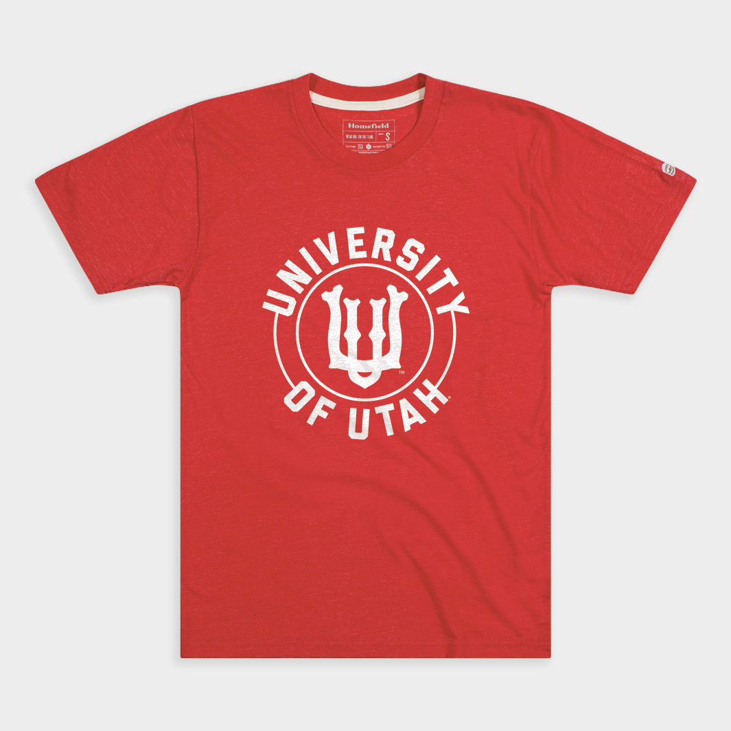 Vintage Utah Utes Red Tee