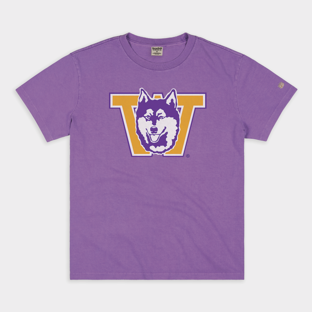 Vintage UW Huskies Logo Tee