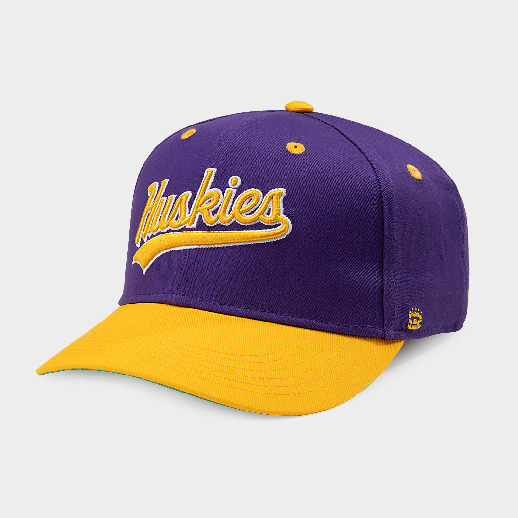 Washington Huskies Retro Script Snapback