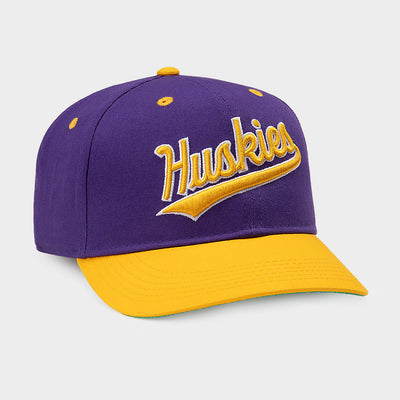 Washington Huskies Retro Script Snapback