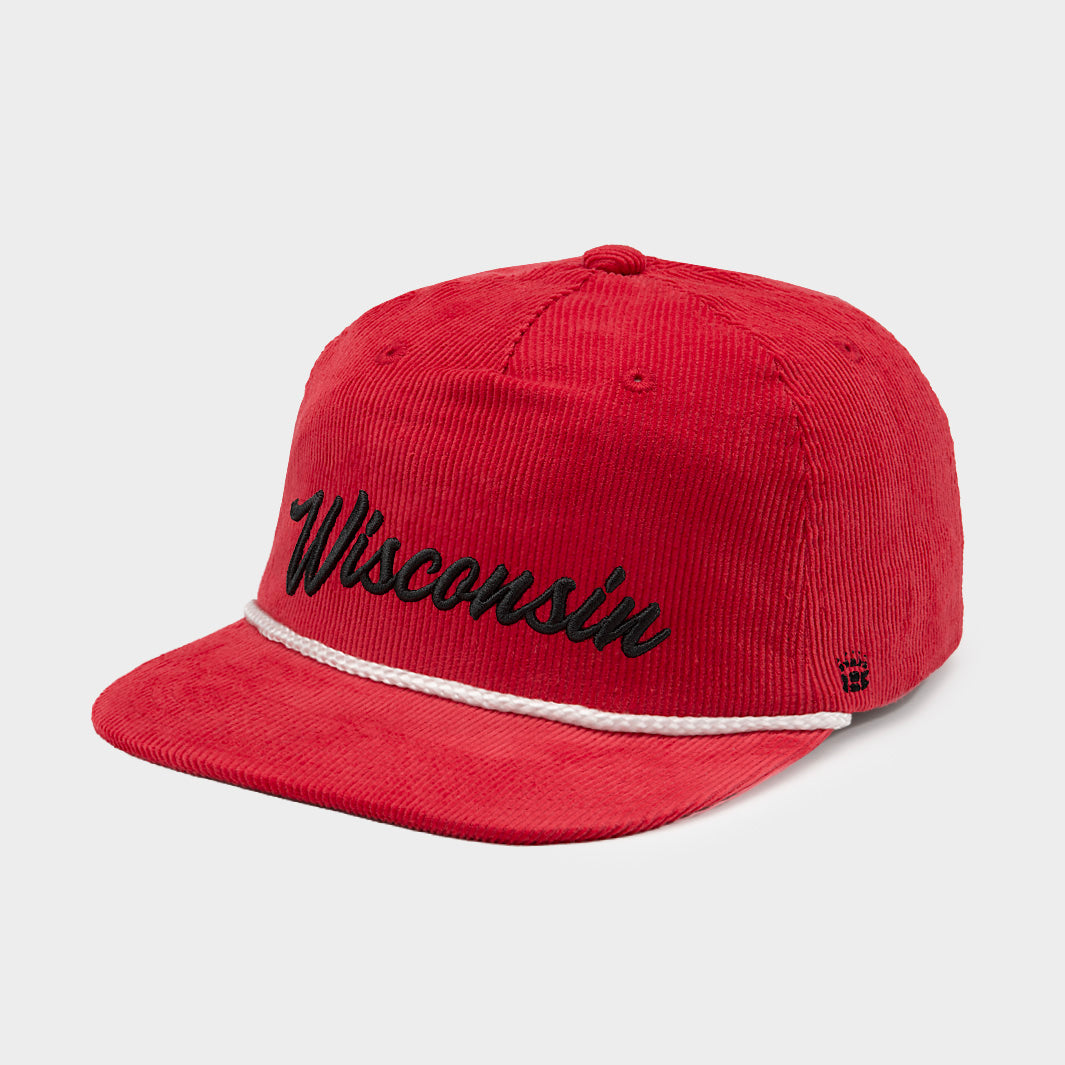 Wisconsin Badgers Retro-Inspired Corduroy Hat