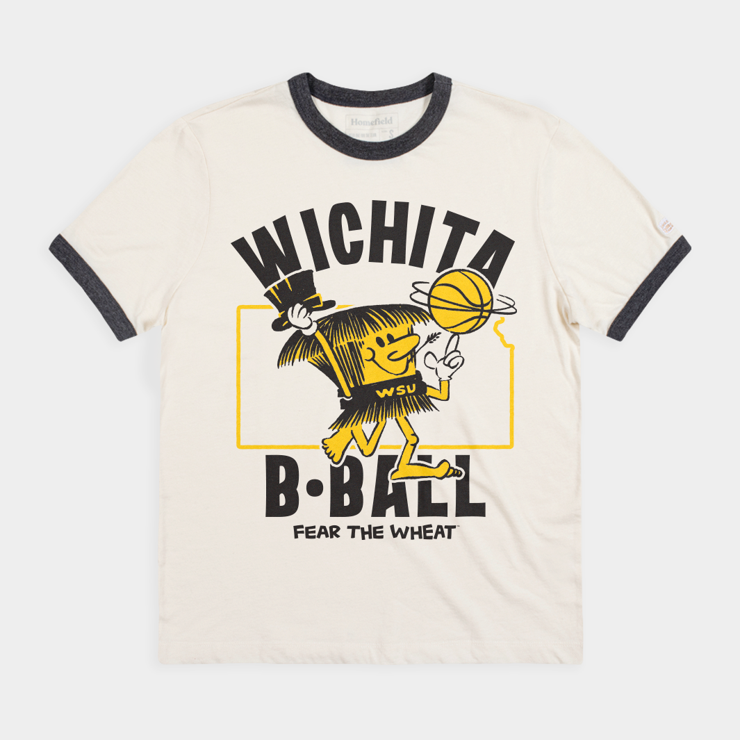 Wichita State Basketball "Fear The Wheat" Tee