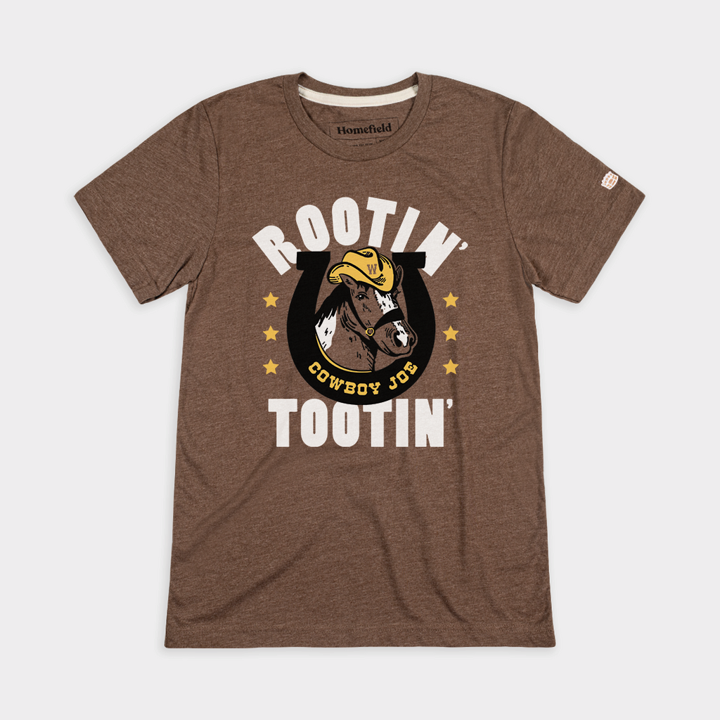 Rootin' tootin' Cowboy Joe Wyoming football shirt, hoodie, sweater