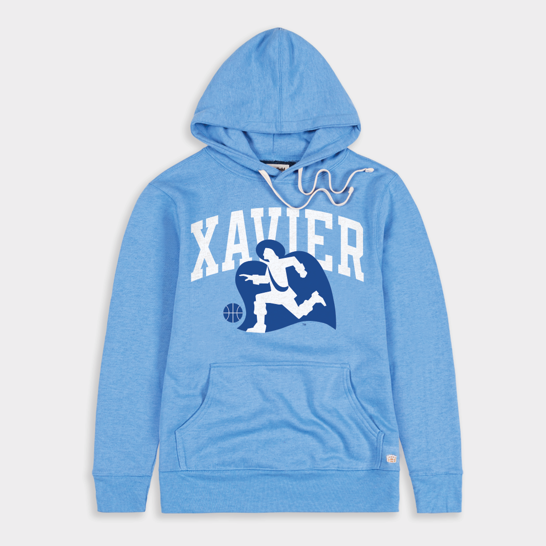 Xavier Musketeers 1980s Basketball Logo Hoodie