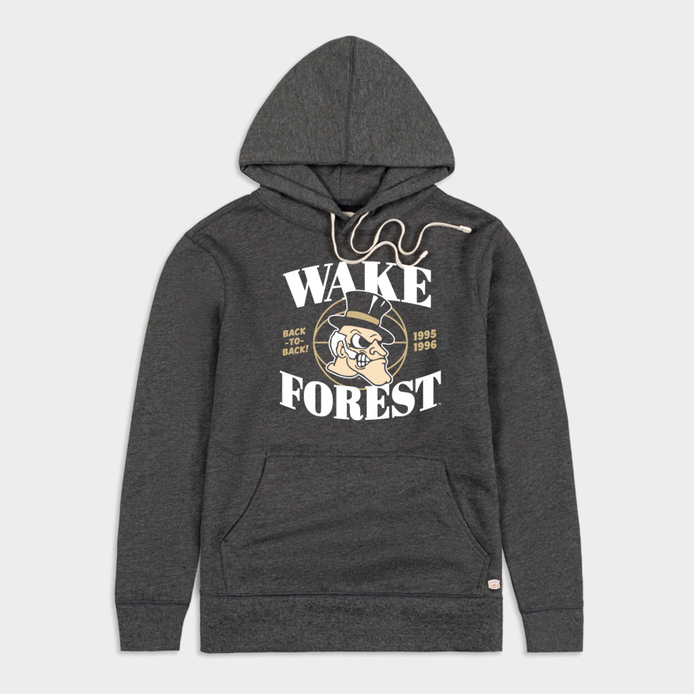 Vintage Wake Forest 90s Basketball Hoodie